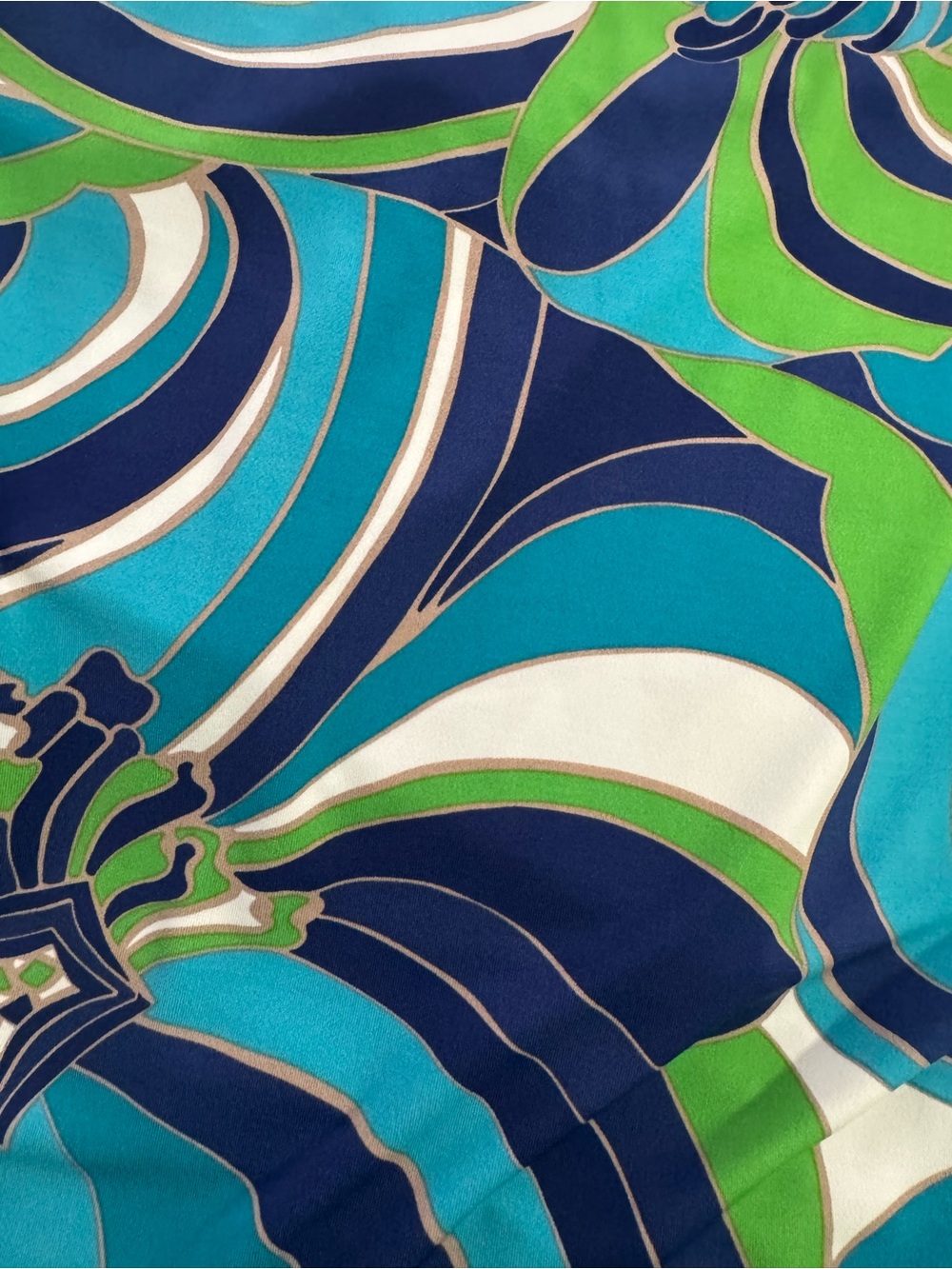 Trina Turk Juju Abstract Print Halter Mini Dress Size M - Picture 4 of 5